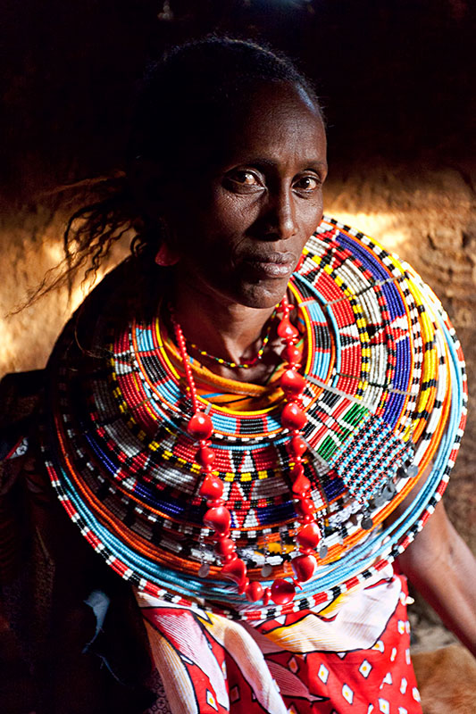 12a. Maria a Samburu woman   Kenia